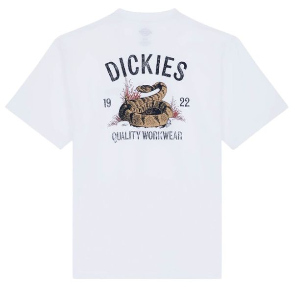 Dickies Snake T-shirt Wit