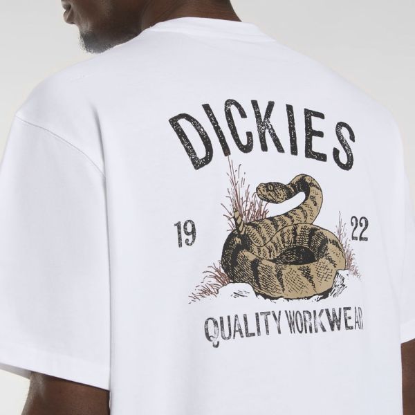 Dickies Snake T-shirt Wit