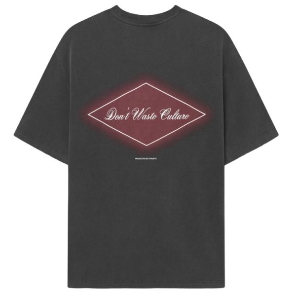 Don't Waste Culture Anvaya T-shirt Washed Zwart