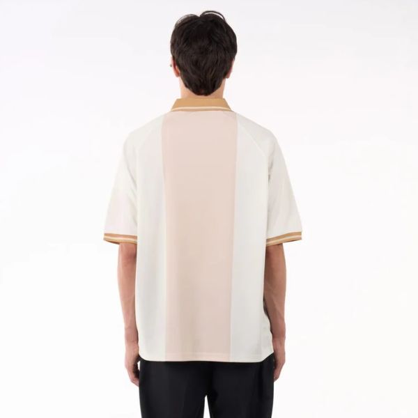 Don't Waste Culture Leo Football Polo Off White