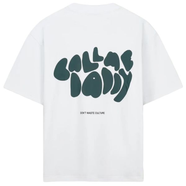 Don't Waste Culture Nial T-shirt Wit