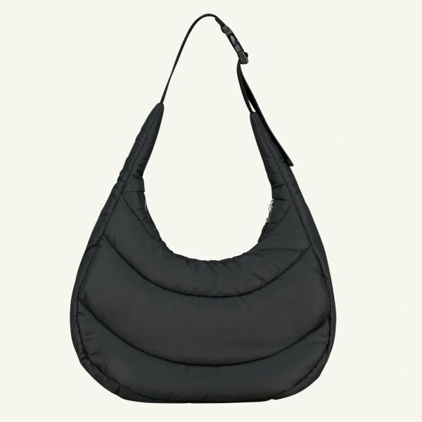 Don't Waste Culture Puff Bag Zwart
