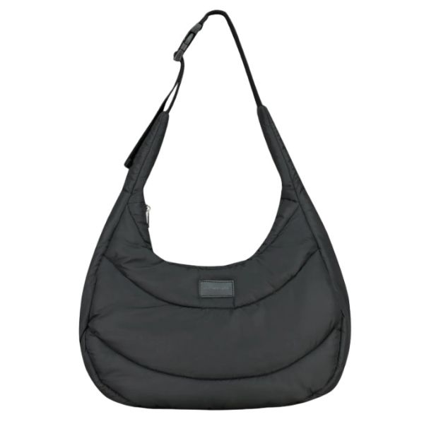 Don't Waste Culture Puff Bag Zwart