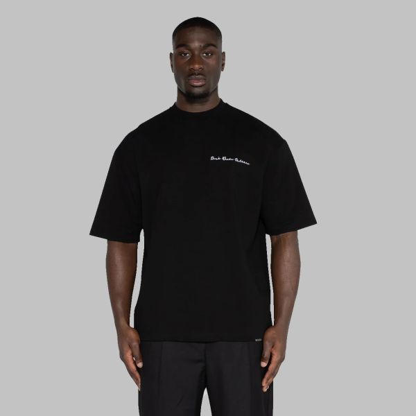 Don't Waste Culture Sardo T-shirt Zwart