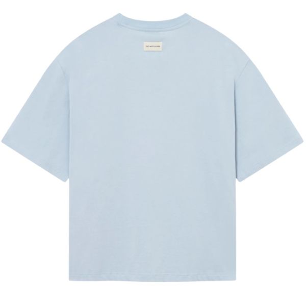 Don't Waste Culture Suren T-shirt Licht Blauw