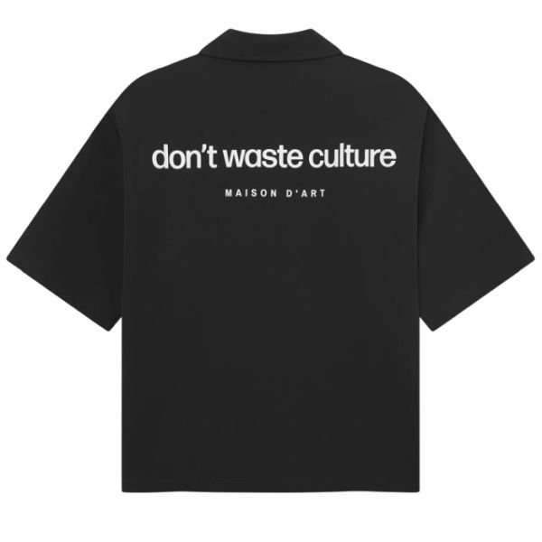 Don't Waste Culture Valoria Overhemd Zwart