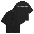 Don't Waste Culture Valoria Overhemd Zwart