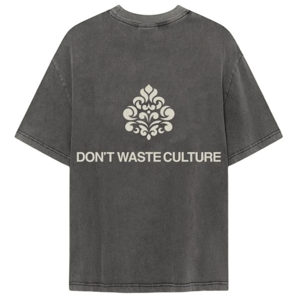 Don’t Waste Culture Azemari T-shirt Antraciet