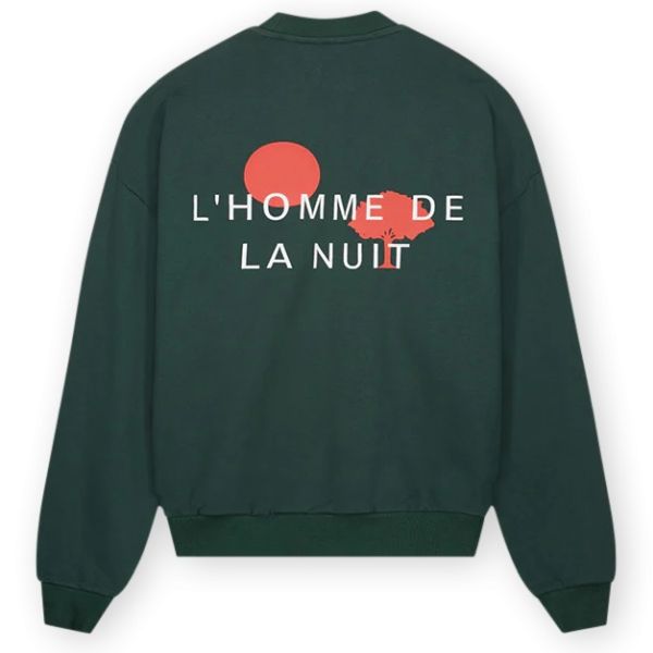 Don't Waste Culture Zuro Sweater Donker Groen
