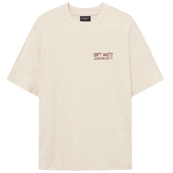 Don’t Waste Culture Jovi T-shirt Beige