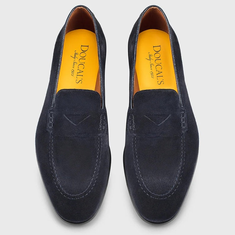 Doucal's Adler Moccasin Navy