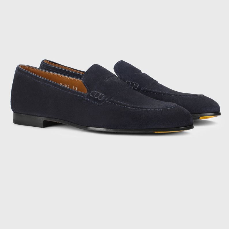 Doucal's Adler Moccasin Navy