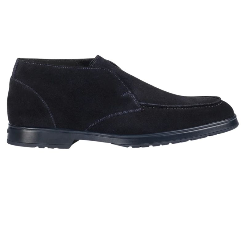 Doucal's Chukka Adler Slip-On Laars Navy