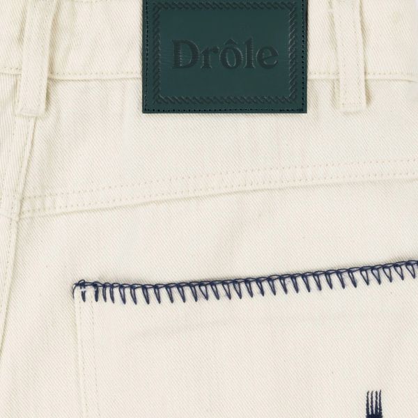 Drôle De Monsieur Art de la Table Korte Broek Off White