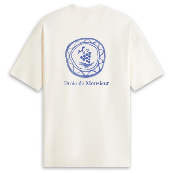 Drôle De Monsieur Art de la Table T-shirt Off White