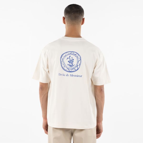Drôle De Monsieur Art de la Table T-shirt Off White