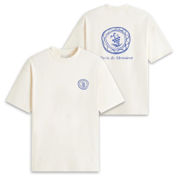 Drôle De Monsieur Art de la Table T-shirt Off White