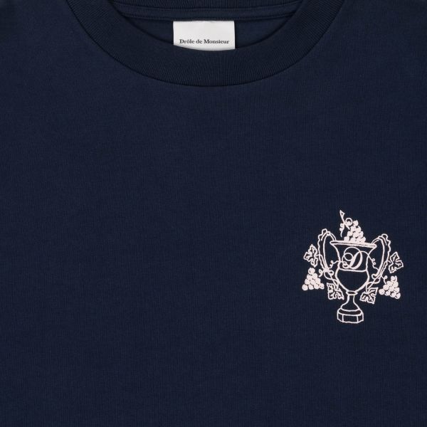 Drôle De Monsieur Blason T-shirt Navy