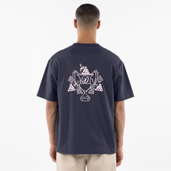 Drôle De Monsieur Blason T-shirt Navy