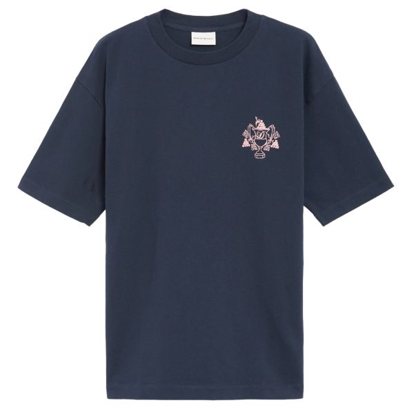 Drôle De Monsieur Blason T-shirt Navy
