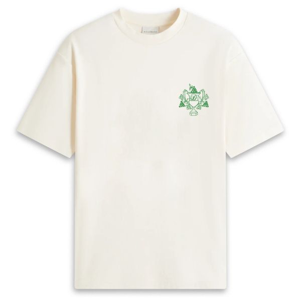 Drôle De Monsieur Blason T-shirt Off White