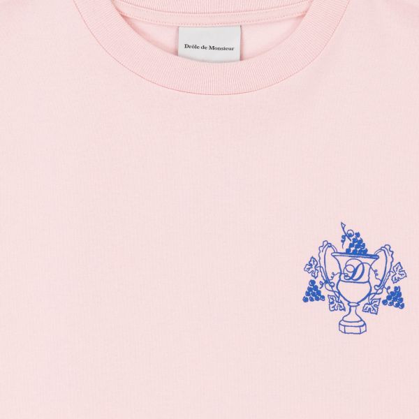 Drôle De Monsieur Blason T-shirt Roze