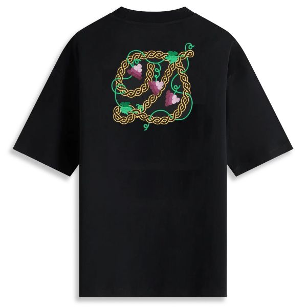 Drôle De Monsieur D Raisin T-shirt Zwart