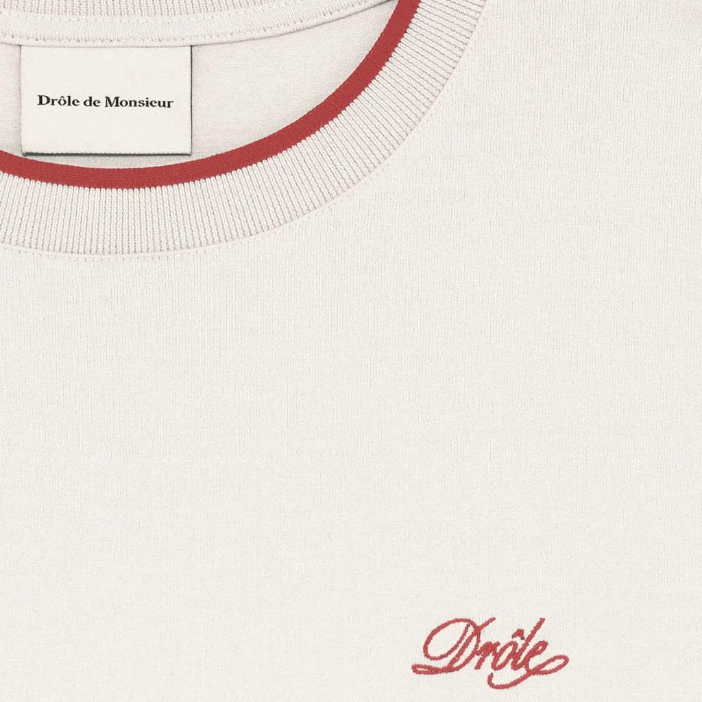 Drôle De Monsieur Drôle Belissima T-shirt Off White