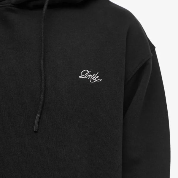 Drôle De Monsieur Drôle Hoodie Zwart