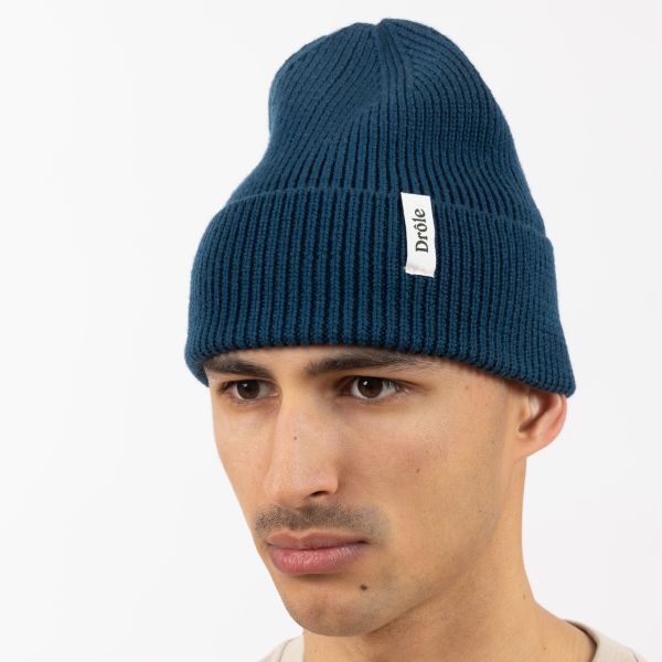 Drôle De Monsieur Drôle Muts Blauw