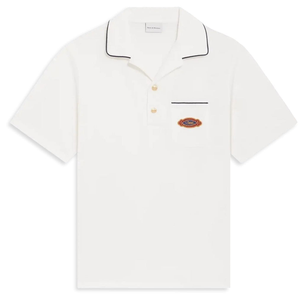 Drôle De Monsieur Drôle Patch Polo Off White