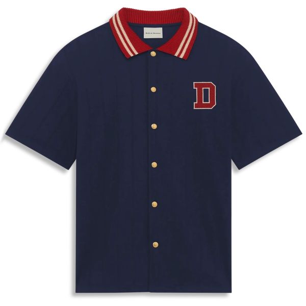 Drôle De Monsieur Drôle Sport Overhemd Navy