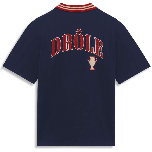 Drôle De Monsieur Drôle Sport Overhemd Navy