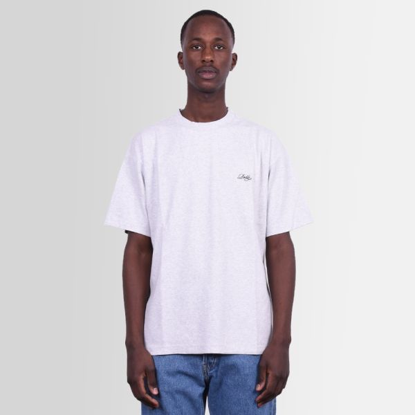 Drôle De Monsieur Élégance T-shirt Licht Grijs