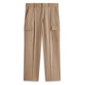 Drôle De Monsieur Flanelle Cargo Broek Beige