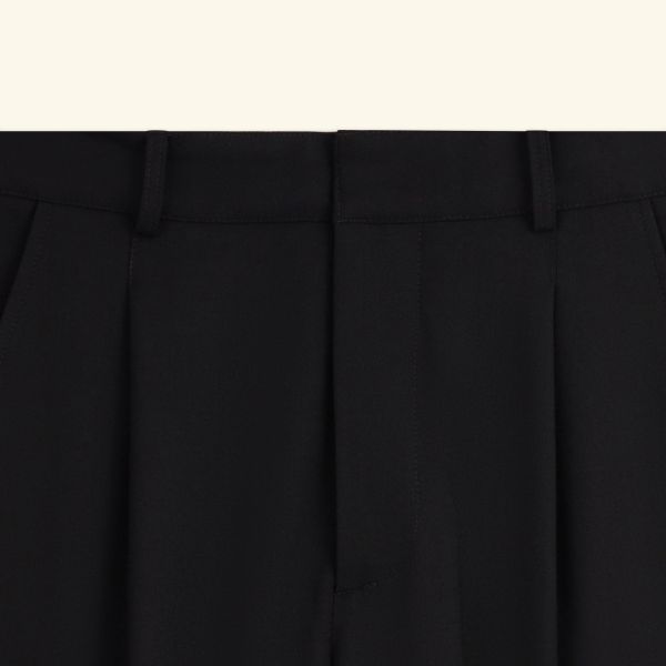 Drôle De Monsieur Flanelle Cargo Broek Zwart