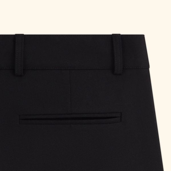 Drôle De Monsieur Flanelle Cargo Broek Zwart