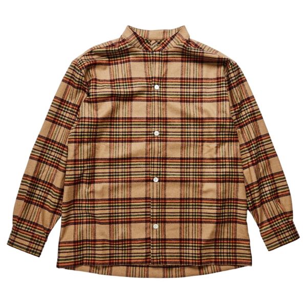 Drôle De Monsieur La Chemise Col Overhemd Bruin