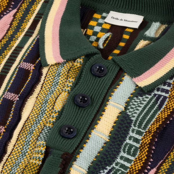 Drôle De Monsieur La Maille Polo Meerkleurig