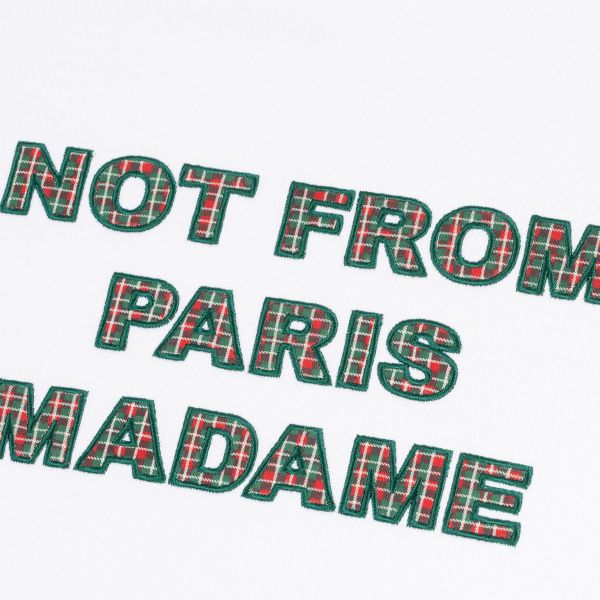 Drôle De Monsieur La Santa Hoodie Wit