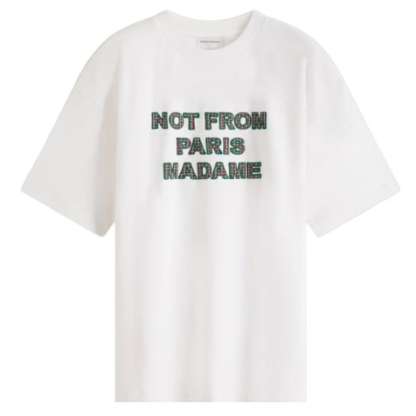 Drôle De Monsieur La Santa T-shirt Wit