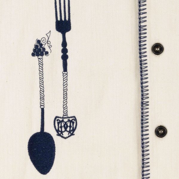 Drôle De Monsieur La Surchemise Art de la Table Overhemd Off White