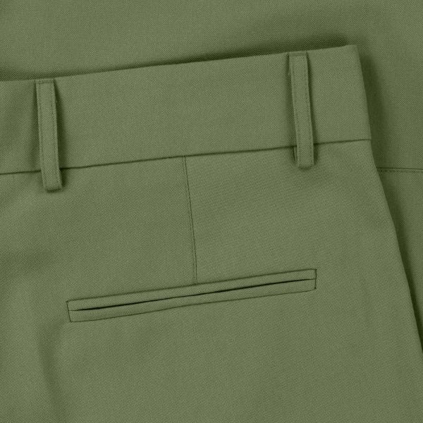 Drôle De Monsieur Laine Cargo Broek Donker Groen