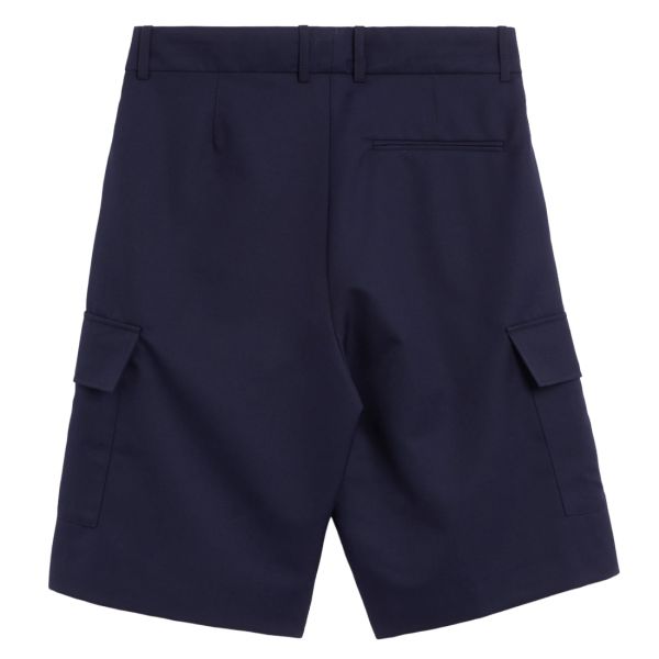Drôle De Monsieur Laine Cargo Korte Broek Navy