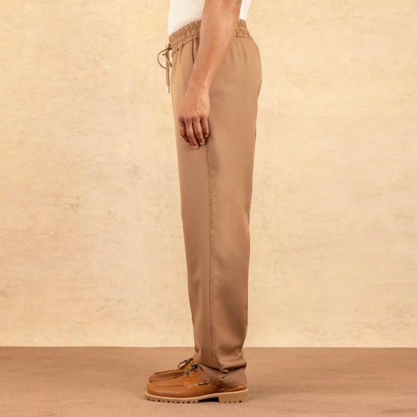 Drôle De Monsieur Le Pantalon Droit Bruin