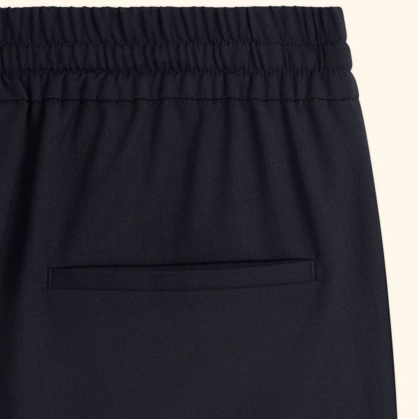 Drôle De Monsieur Le Pantalon Droit Navy