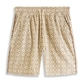 Drôle De Monsieur Le Velours Monogramme Korte Broek Beige