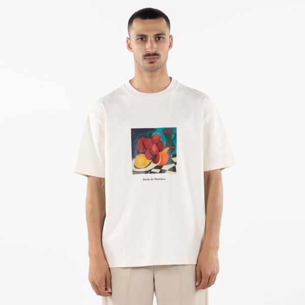 Drôle De Monsieur Nature Morte T-shirt Off White