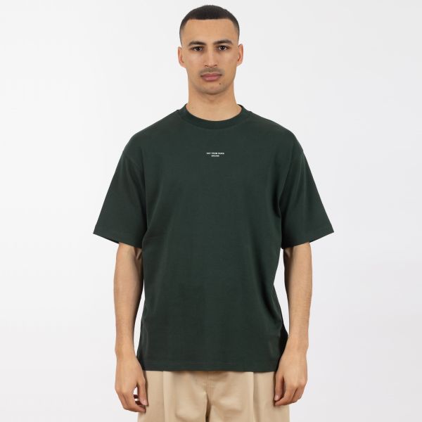 Drôle De Monsieur NFPM T-shirt Donker Groen