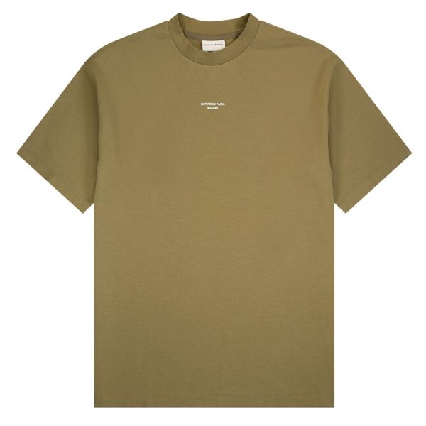 Drôle De Monsieur NFPM T-shirt Donker Groen